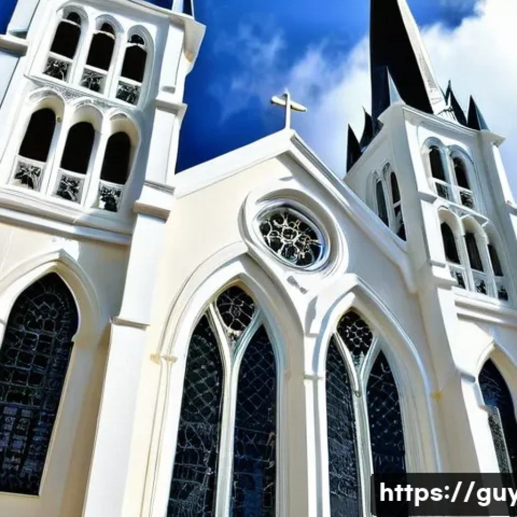 가이아나 조지타운 관광 - **St. George's Cathedral: Architectural Splendor**
    "A majestic, towering St. George's Cathedral ...